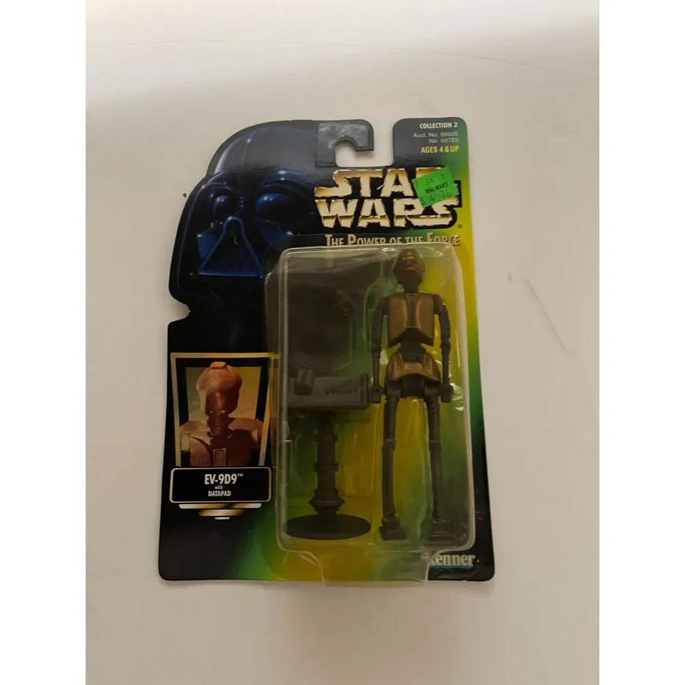 Star Wars EV-9D9 Power of the Force Green Card Action Figure Droid by Star Wars
